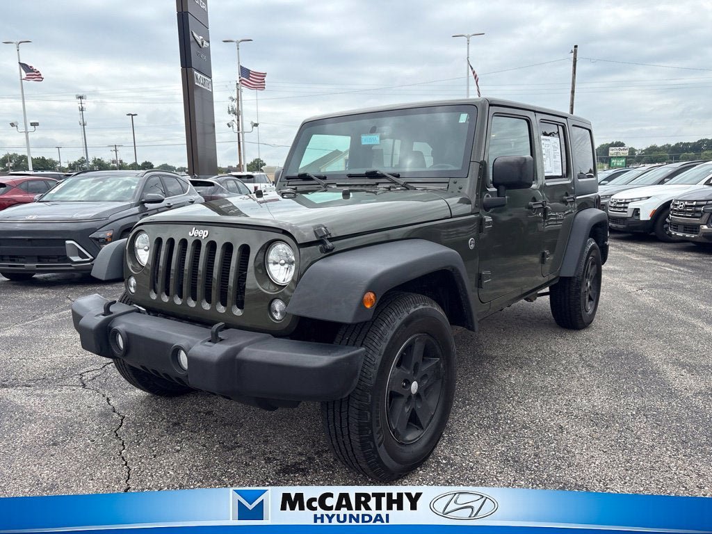 Used 2015 Jeep Wrangler Unlimited Sport w/ Quick Order Package 24S