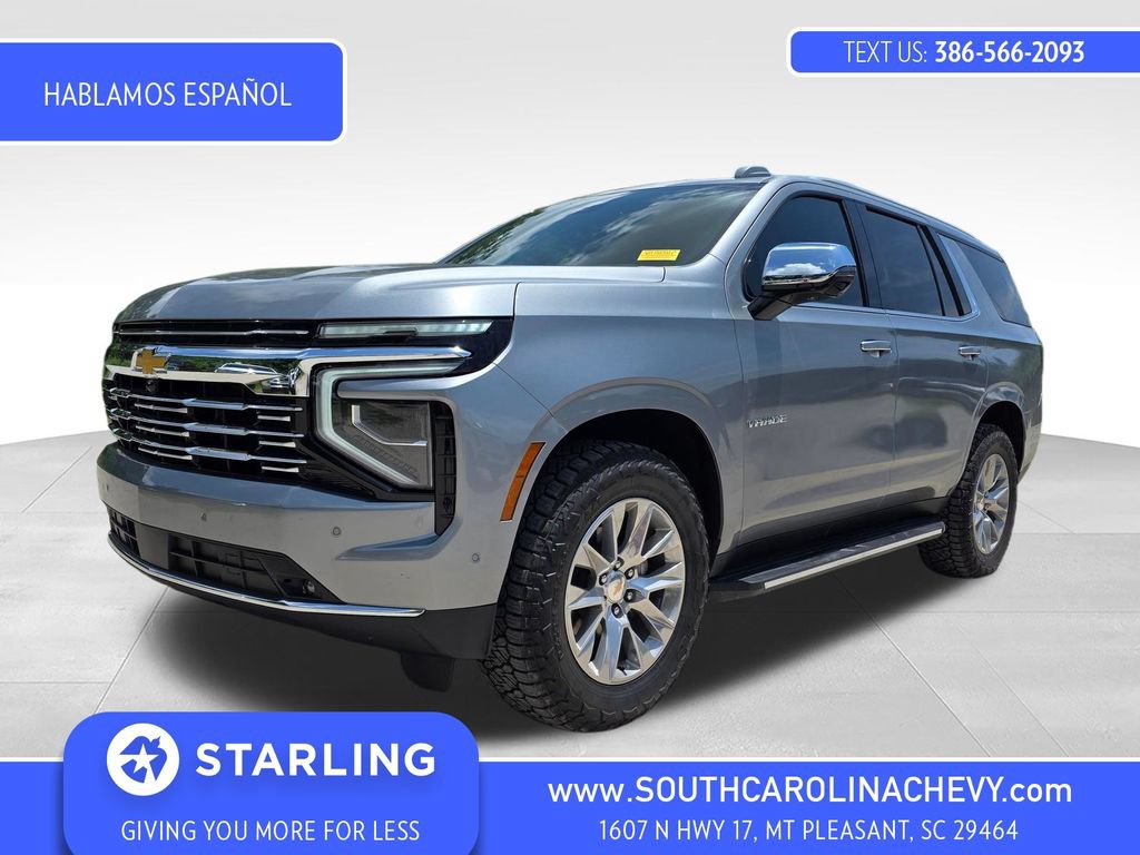 Used 2025 Chevrolet Tahoe Premier RWD image 1