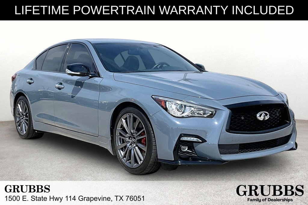 Used 2024 INFINITI Q50 Red Sport 400 RWD image 1