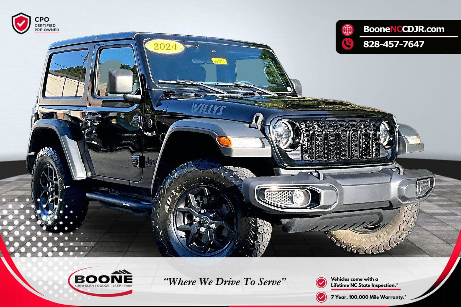 Certified 2024 Jeep Wrangler Sport