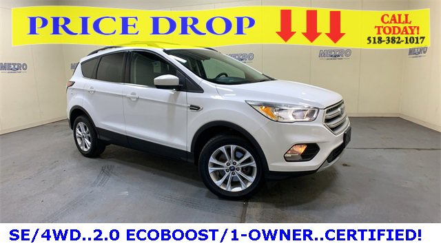 Certified 2018 Ford Escape SE w/ SE Sync 3 Package