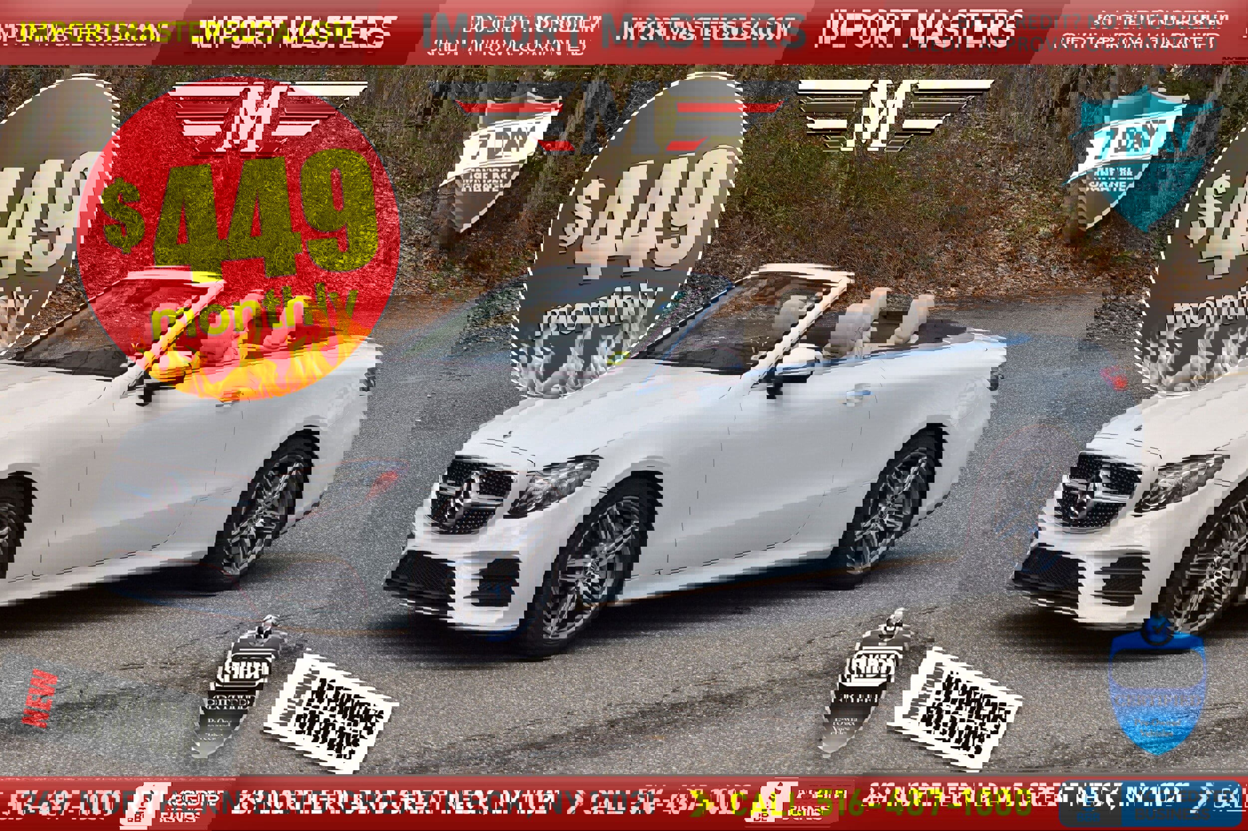 Used 2019 Mercedes-Benz E 450 Cabriolet image 1