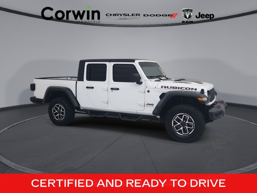 Certified 2024 Jeep Gladiator Rubicon w/ Convenience Group