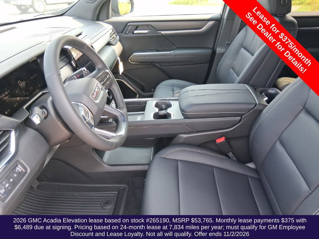 New 2026 GMC Acadia Elevation w/ Black Edition AWD/4WD image 28