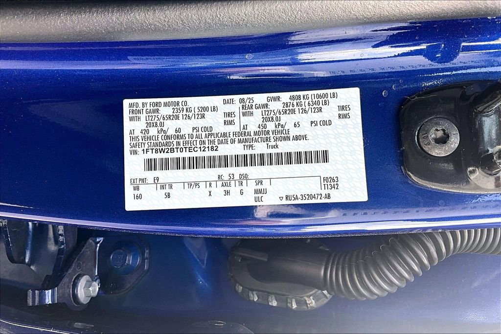 New 2026 Ford F250 Lariat w/ Black Appearance Package image 9