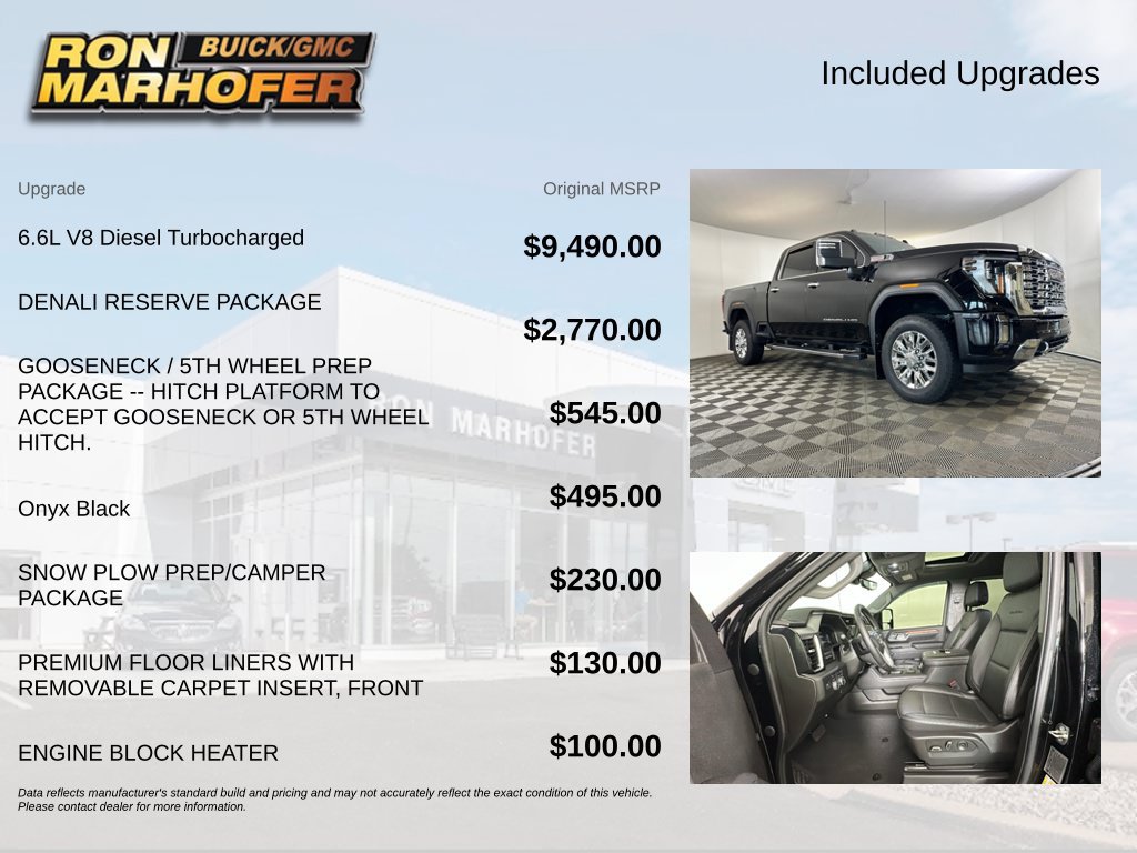 Used 2024 GMC Sierra 2500 Denali w/ Denali Reserve Package AWD/4WD image 6