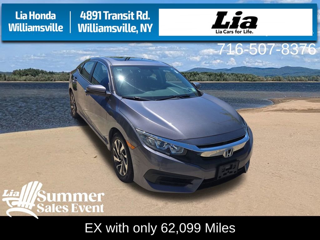 Certified 2018 Honda Civic EX