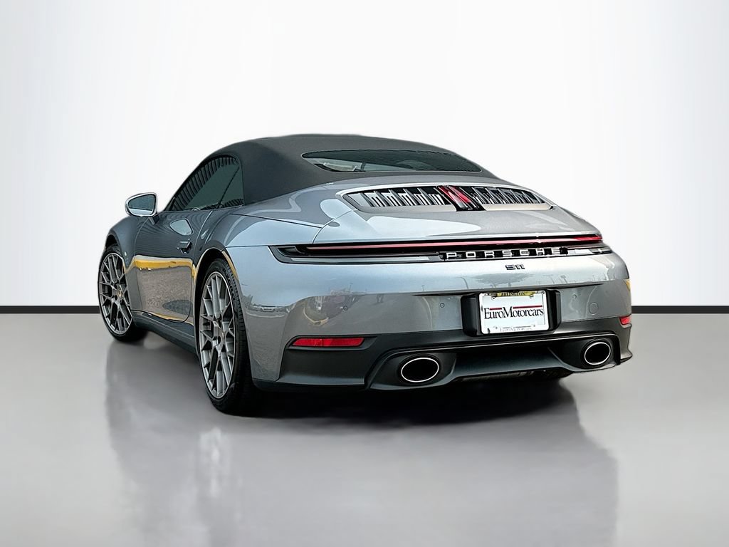 Certified 2025 Porsche 911 Carrera Cabriolet RWD image 3