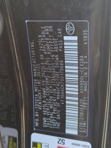 Used 2025 Toyota Camry SE FWD image 26