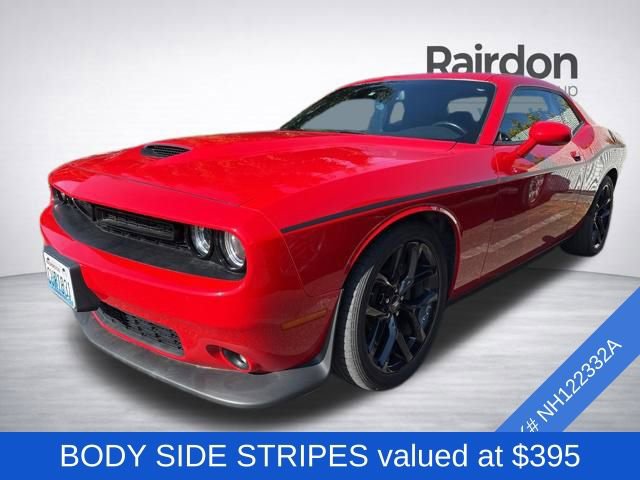 Used 2022 Dodge Challenger GT w/ Blacktop Package RWD image 3