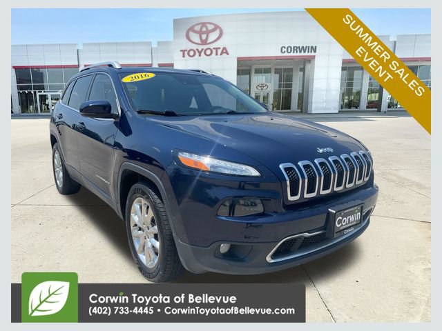 Used 2016 Jeep Cherokee Limited w/ Luxury Group AWD/4WD 360° Tour