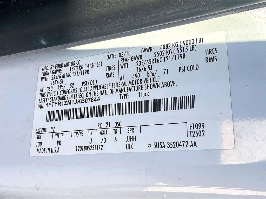 Used 2018 Ford Transit 250 130 Low Roof image 29