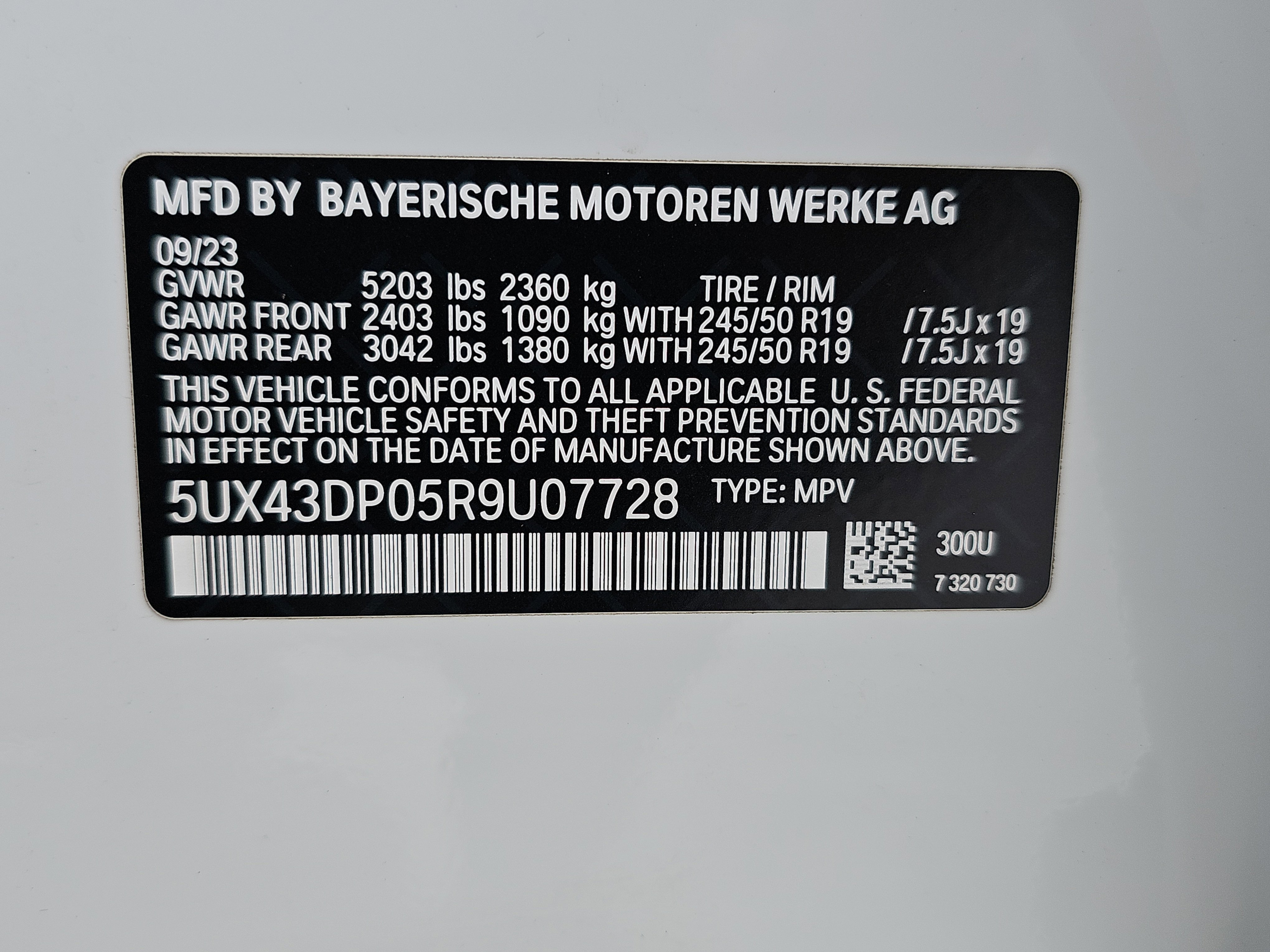 Certified 2024 BMW X3 sDrive30i w/ Convenience Package image 36