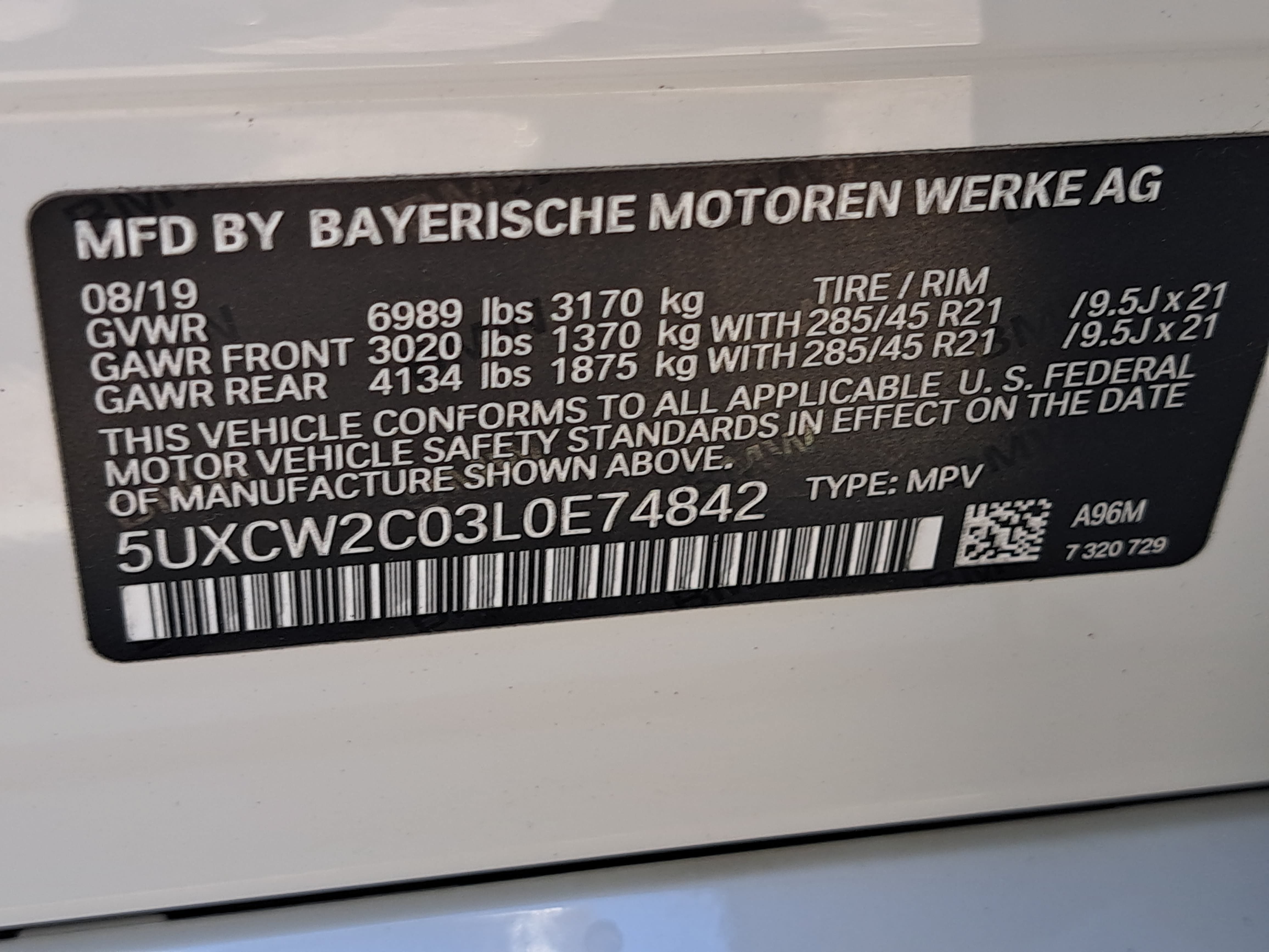 Used 2020 BMW X7 xDrive40i w/ Executive Package AWD/4WD image 38