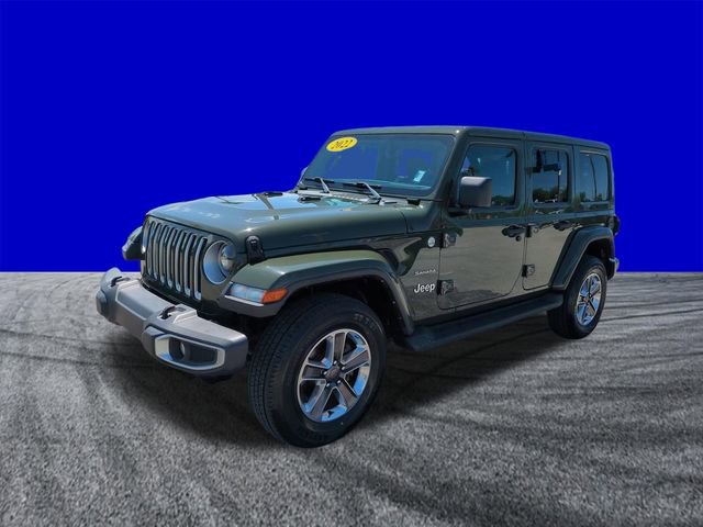 Used 2022 Jeep Wrangler Unlimited Sahara w/ Safety Group AWD/4WD image 8