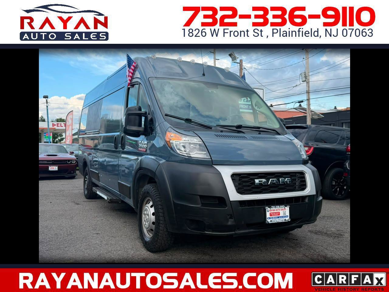 Used 2020 RAM ProMaster 3500