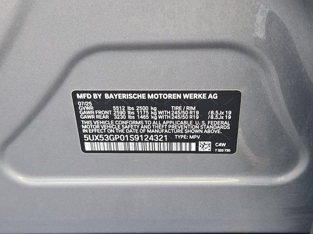 Certified 2025 BMW X3 xDrive30i w/ Premium Package AWD/4WD image 29