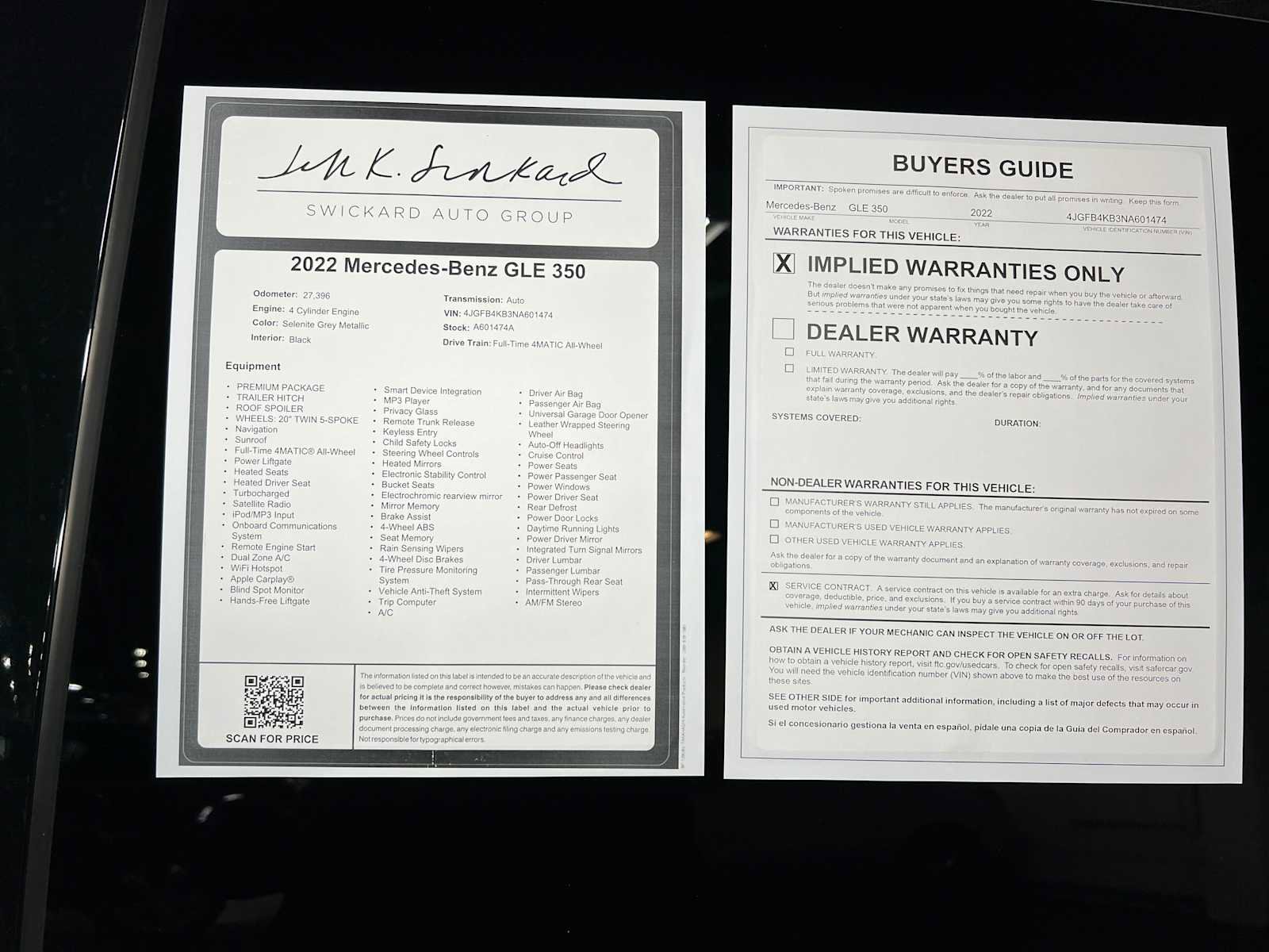 Certified 2022 Mercedes-Benz GLE 350 4MATIC image 45