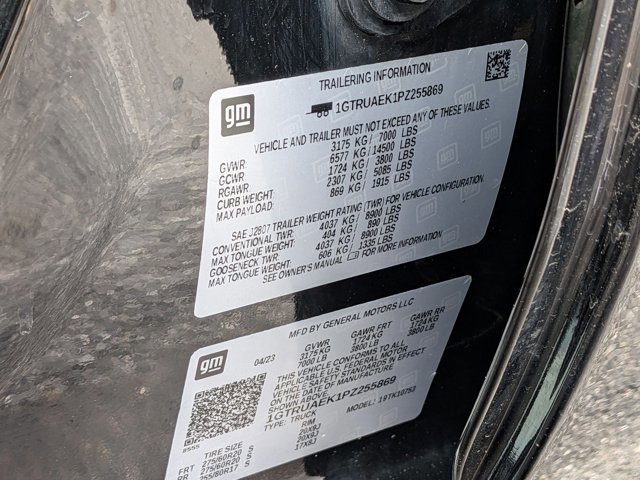 Used 2023 GMC Sierra 1500 Pro w/ Graphite Edition image 24