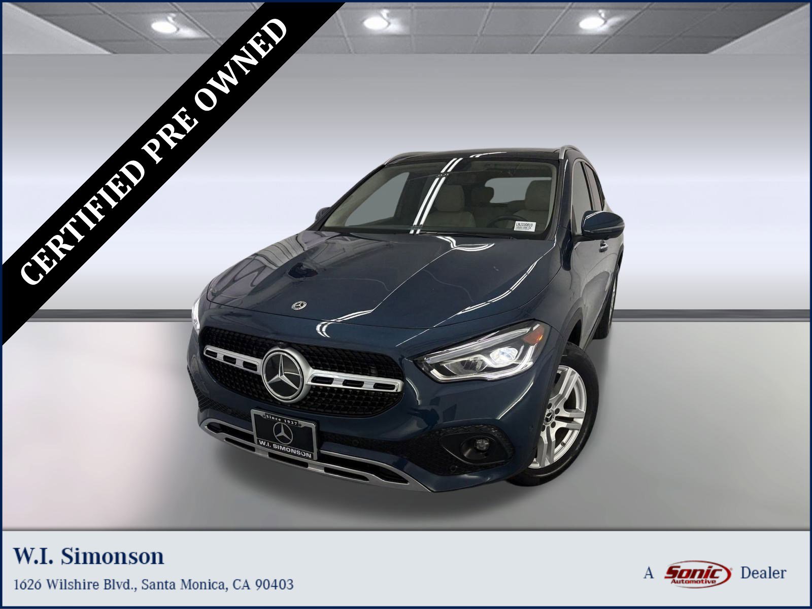 Certified 2022 Mercedes-Benz GLA 250 4MATIC image 1