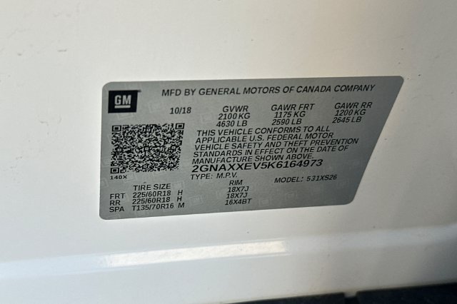 Used 2019 Chevrolet Equinox Premier AWD/4WD image 34