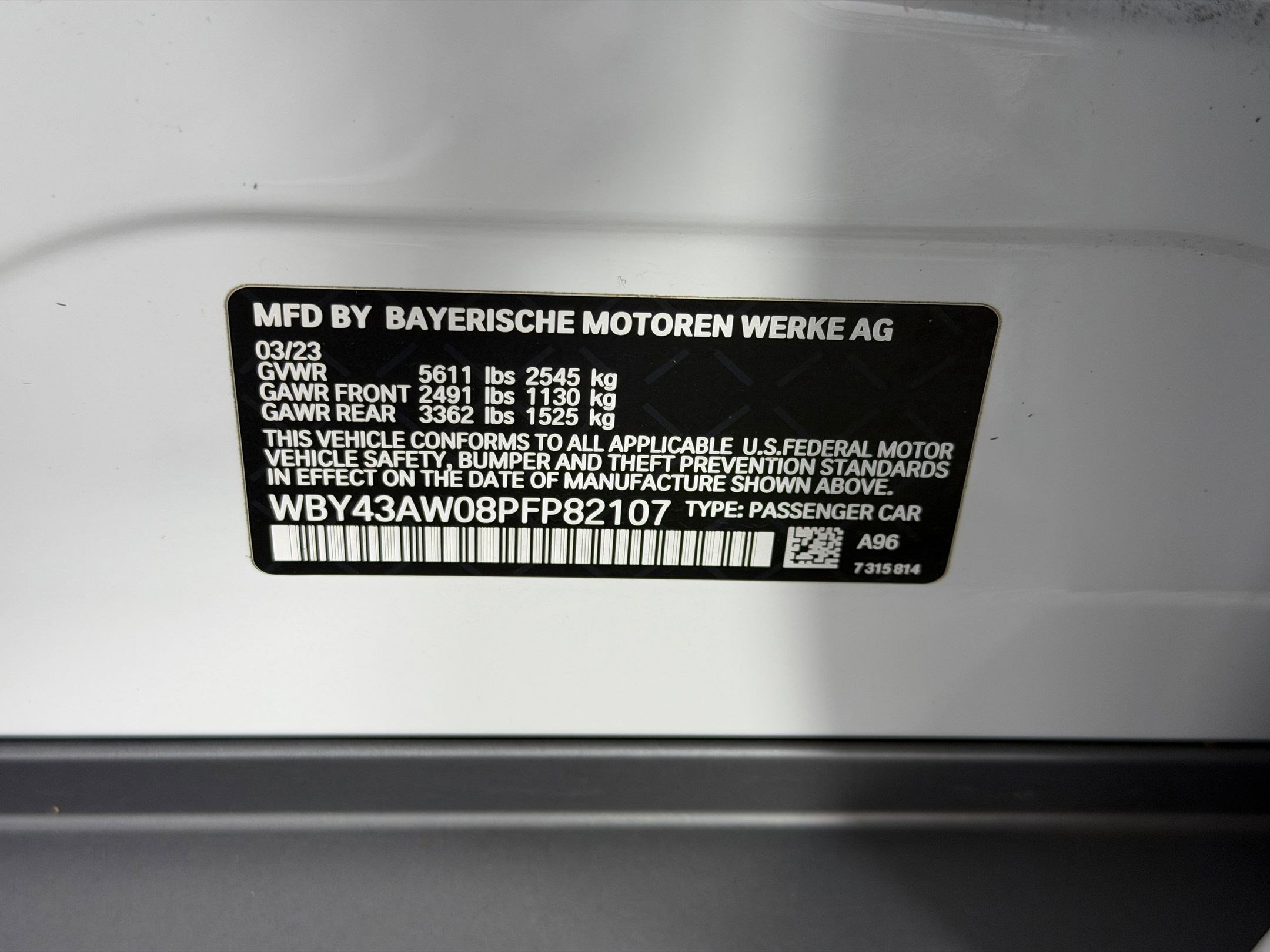 Certified 2023 BMW i4 eDrive35 w/ Premium Package RWD image 22