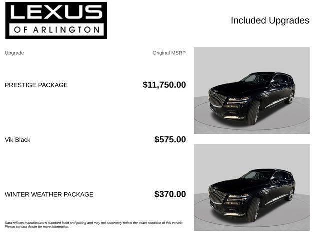 Used 2023 Genesis GV80 2.5T w/ Prestige Package AWD/4WD image 4