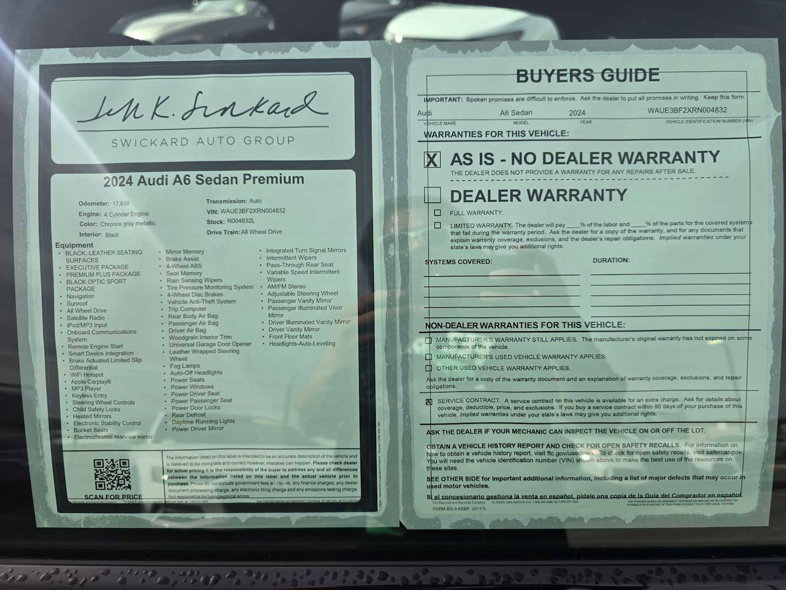 Used 2024 Audi A6 Premium Plus w/ Premium Plus Package image 19