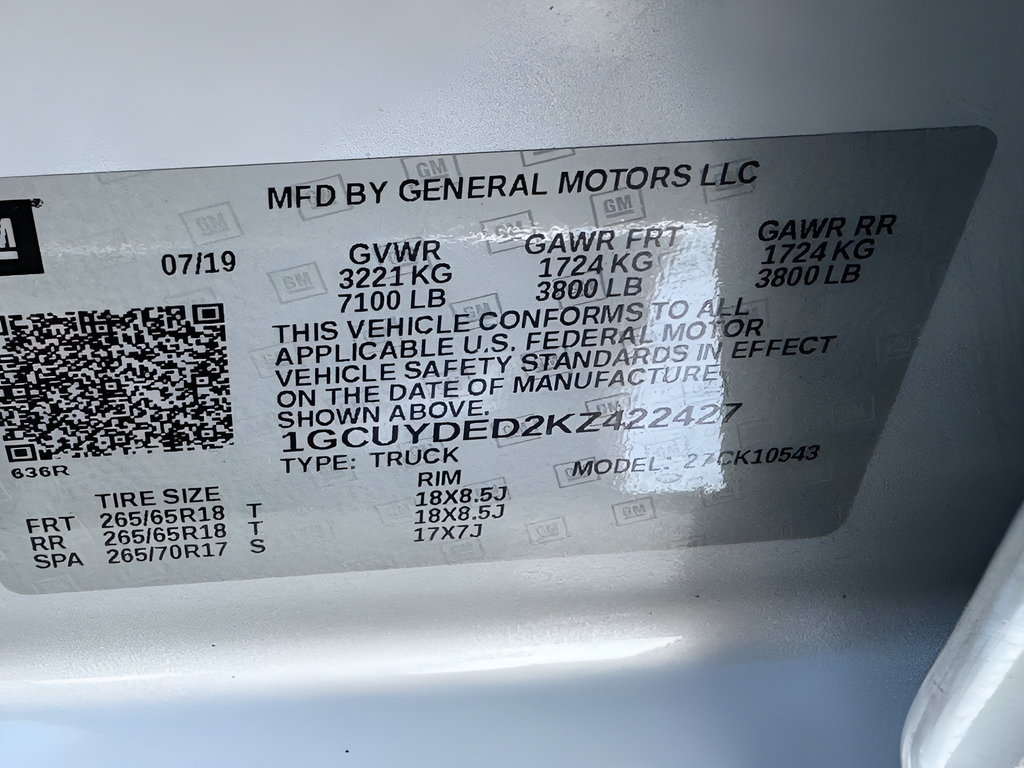 Used 2019 Chevrolet Silverado 1500 LT w/ All-Star Edition AWD/4WD image 44