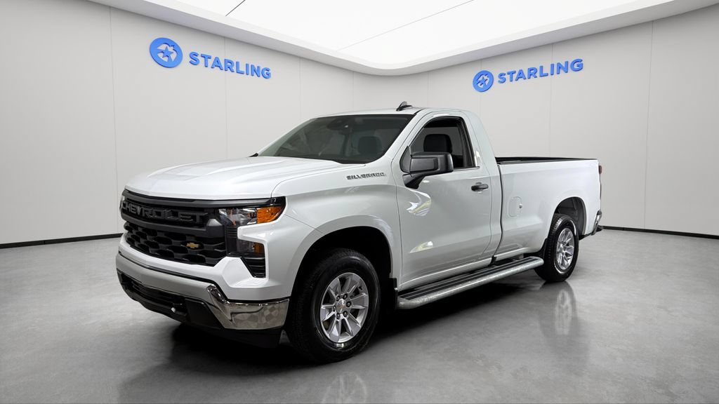 Used 2025 Chevrolet Silverado 1500 W/T RWD image 2