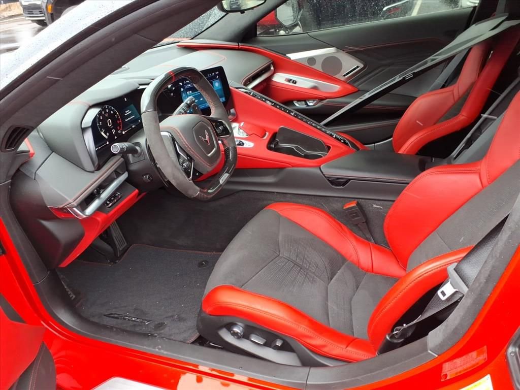 Used 2024 Chevrolet Corvette Z06 w/ Chrome Exterior Badge Package RWD image 9