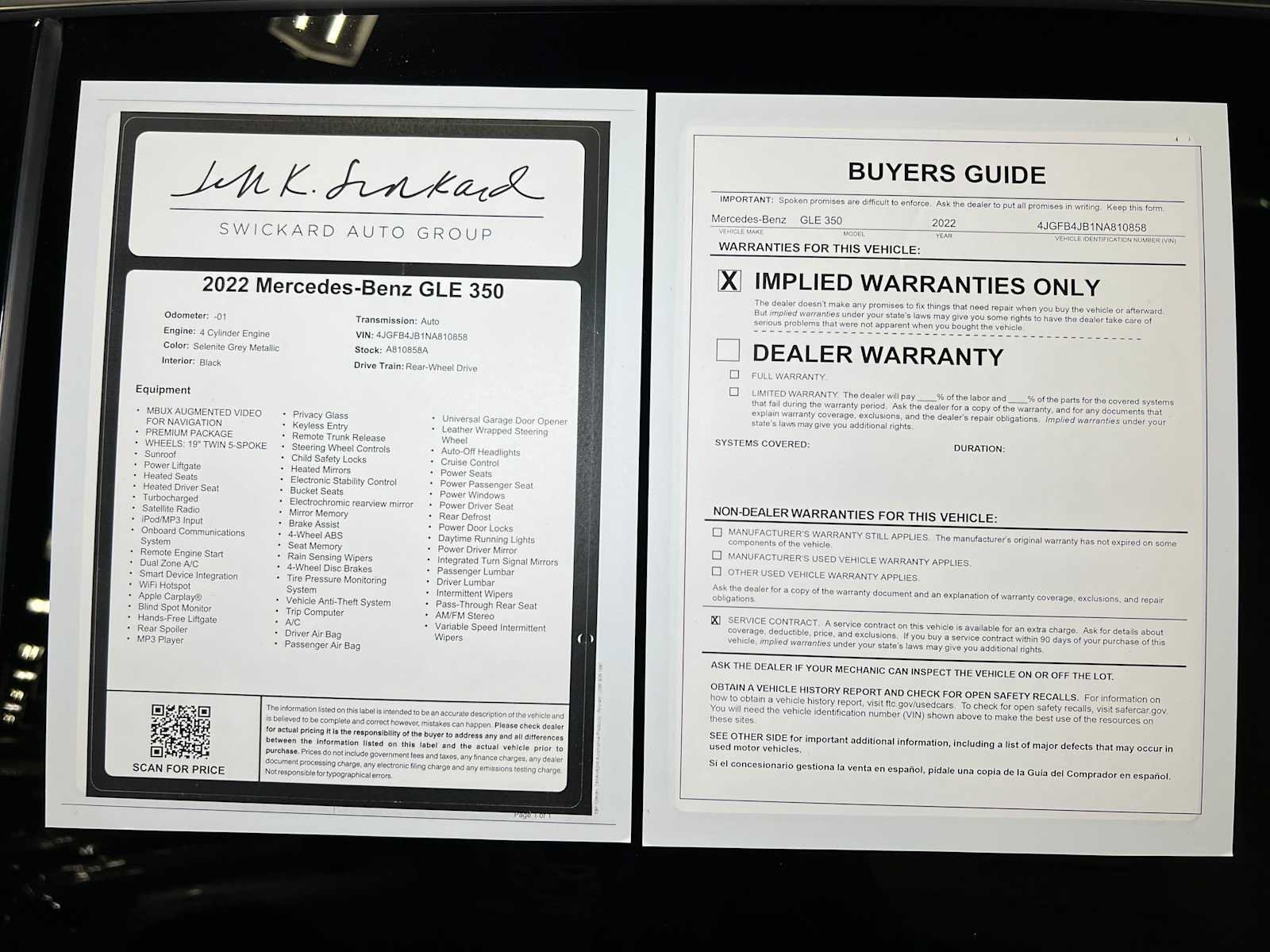 Used 2022 Mercedes-Benz GLE 350 image 48
