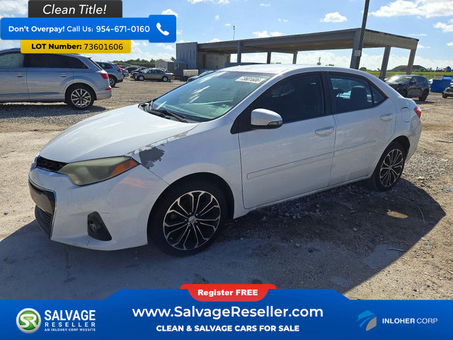 Used 2016 Toyota Corolla S