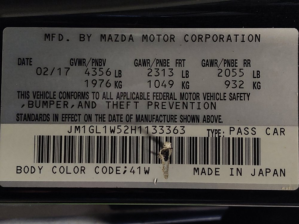 Used 2017 MAZDA MAZDA6 Grand Touring image 33