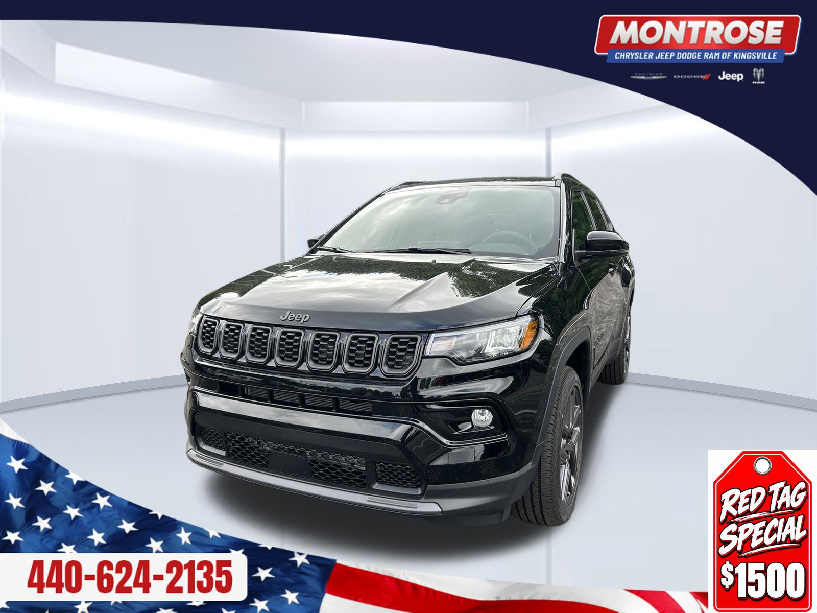 New 2026 Jeep Compass Limited AWD/4WD 360° Tour