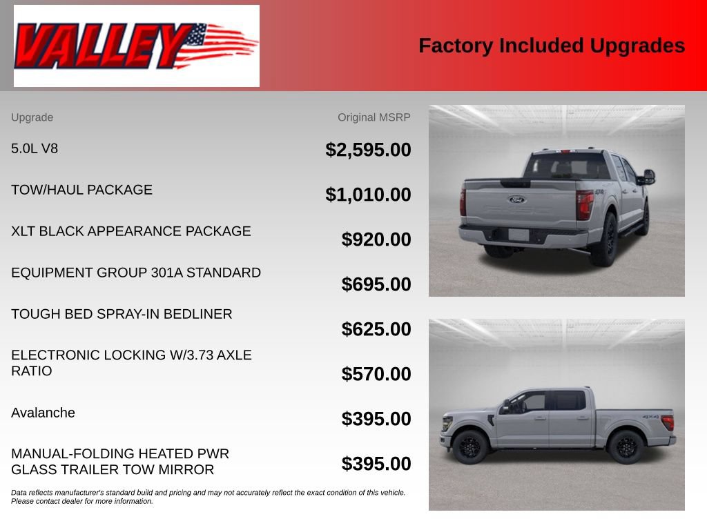 New 2026 Ford F150 XLT w/ Tow/Haul Package AWD/4WD image 4