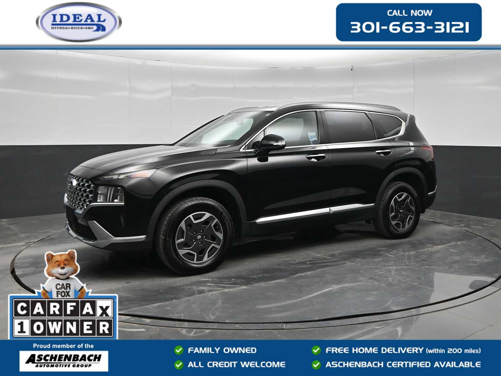 Used 2022 Hyundai Santa Fe Blue
