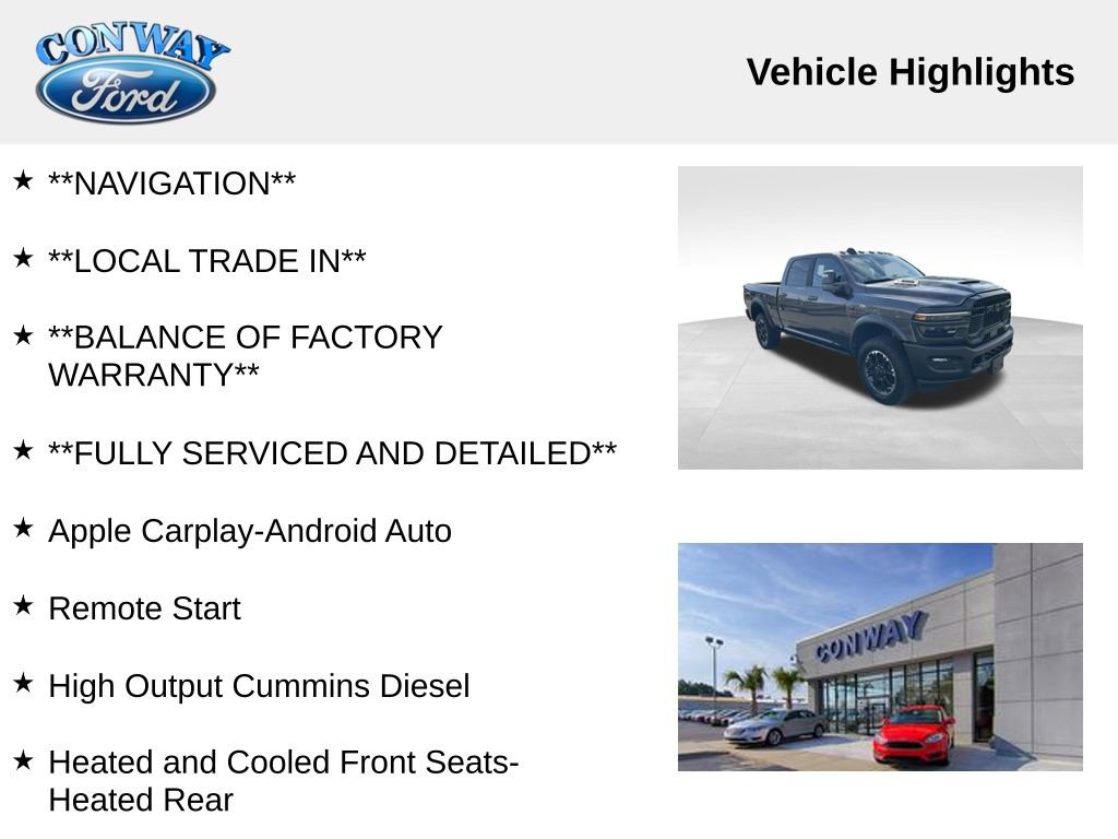 Used 2025 RAM 2500 Rebel w/ Rebel Level 1 Equipment Group image 8