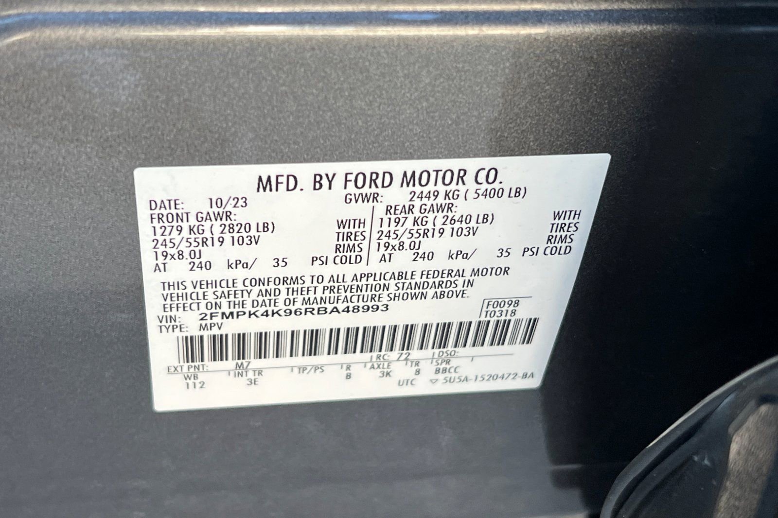 Used 2024 Ford Edge Titanium image 37