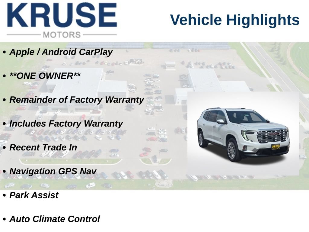 Used 2025 GMC Acadia Denali AWD/4WD image 18