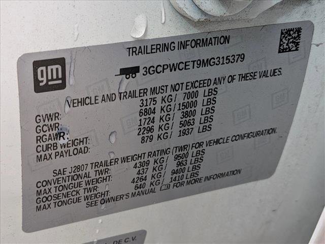 Used 2021 Chevrolet Silverado 1500 LT RWD image 15
