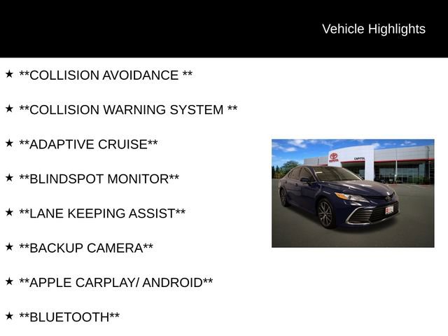 Certified 2023 Toyota Camry XLE w/ Cold Weather Package image 2