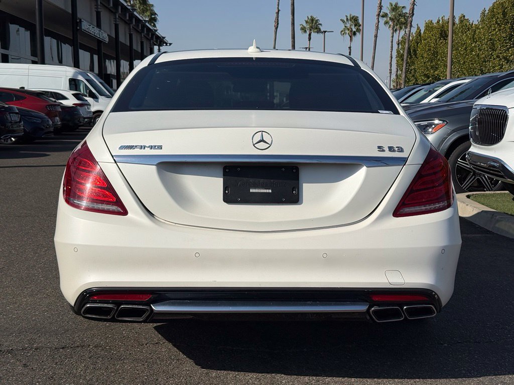 Used 2017 Mercedes-Benz S 63 AMG 4MATIC Sedan w/ Warmth & Comfort Package image 6
