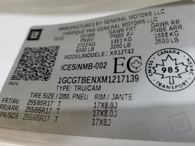 Used 2021 Chevrolet Colorado W/T w/ WT Convenience Package image 38