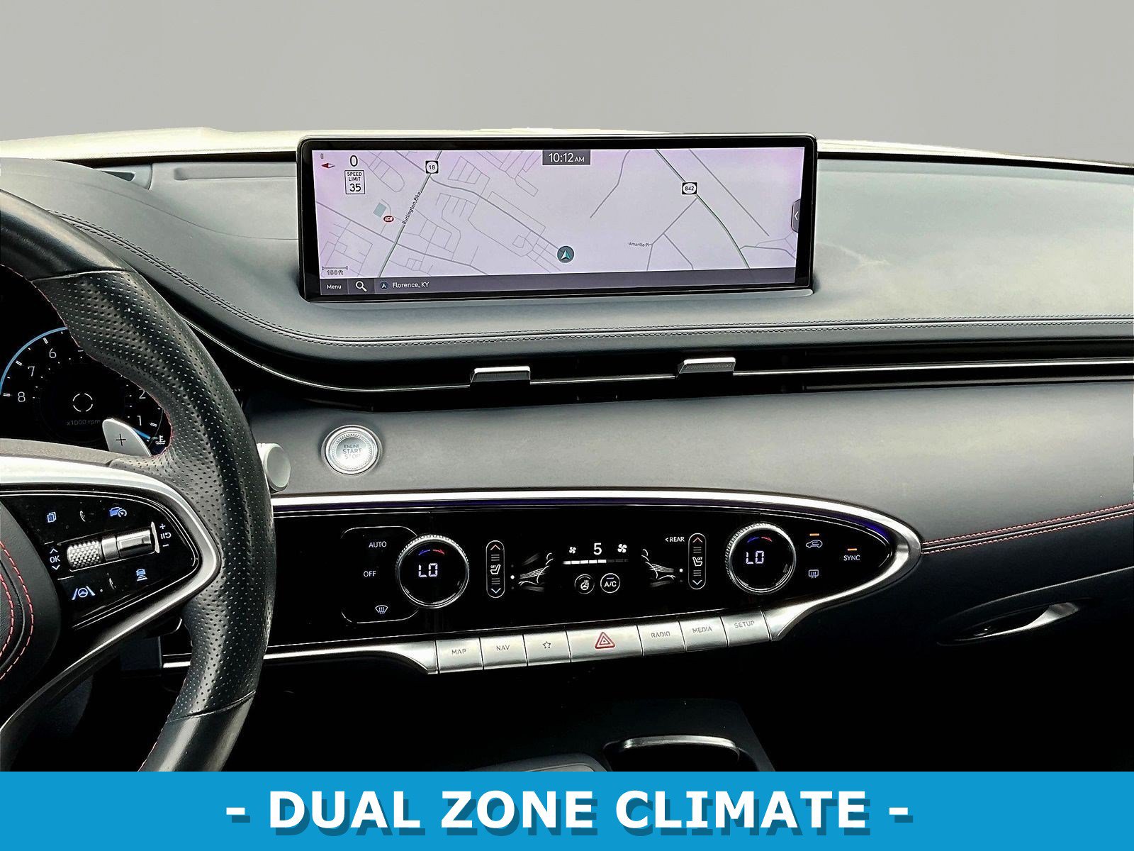 Used 2022 Genesis GV70 3.5T Sport w/ Sport Prestige Package AWD/4WD image 9