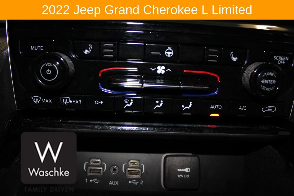 Used 2022 Jeep Grand Cherokee L Limited w/ Trailer Tow Group (B) image 36