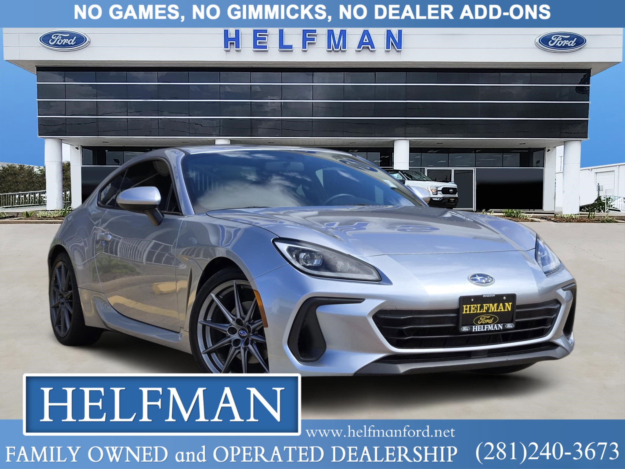 Used 2023 Subaru BRZ Limited RWD image 1
