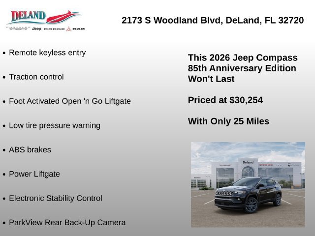 New 2026 Jeep Compass Latitude AWD/4WD image 15
