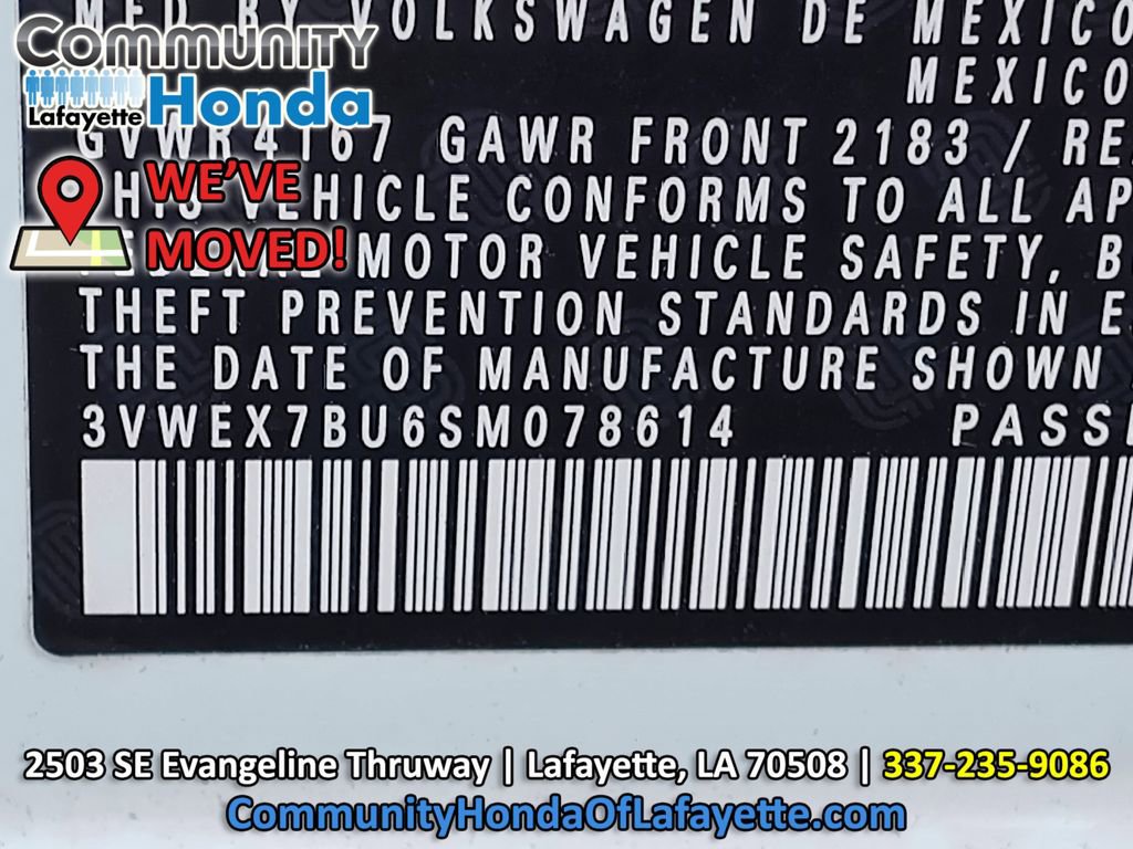Used 2025 Volkswagen Jetta SE w/ Black Wheel Package FWD image 18