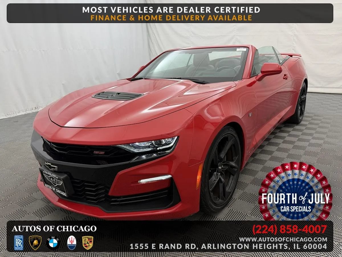 Used 2019 Chevrolet Camaro SS RWD image 1